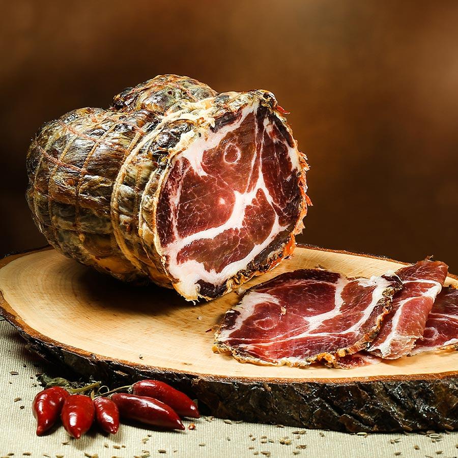 Capocollo E Filetto Di Maiale Capocollo Artigianale Di Matteo Carni